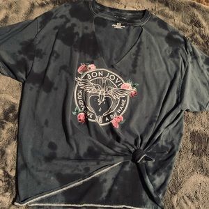 Gorgeous Womens Bon Jovi band t-shirt